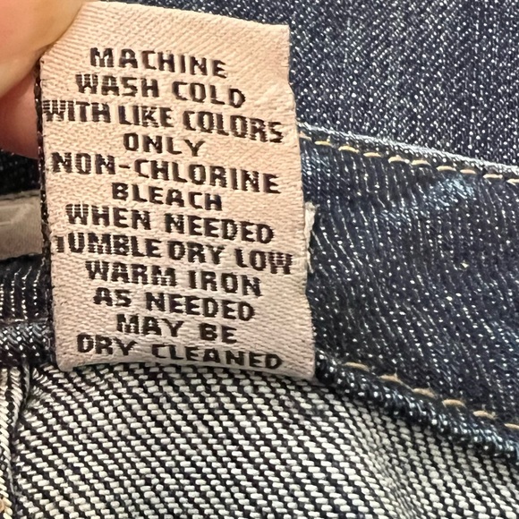 Chico’s Platinum Jeans 0 Short Womens Blue Denim Size 4 Short Straight Leg - Picture 10 of 10